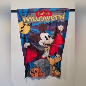 Happy Halloween Mickey Flag